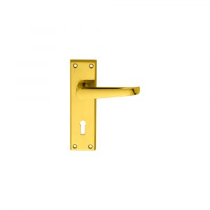 Victorian Lever On Backplate – Lock 57mm C/C