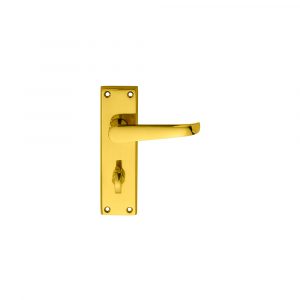 Victorian Lever On Backplate – Bathroom 57mm C/C