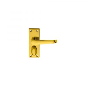 Victorian Lever On Backplate – Privacy
