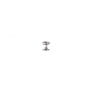 Oval Mortice Knob With Face Fix Rose