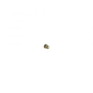 Old English Ripon Solid Brass Reeded Mortice Knob on Concealed Fix Rose