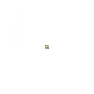 Old English Solid Brass Open Key Hole Escutcheon