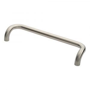 Steelworx 30mm Dia. Cranked Pull Handle G316 (450mm C/C)
