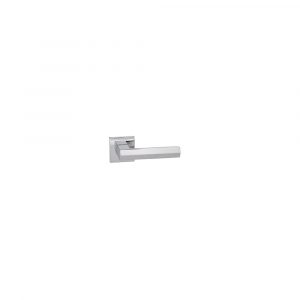 Senza Pari Davoli Designer Lever on Flush Square Rose