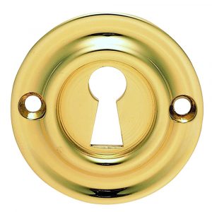Victorian  Escutcheon Lock Profile Round Face Fix