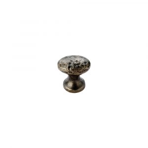 Ftd Hammered Finish Oval Knob 37mm X 29mm
