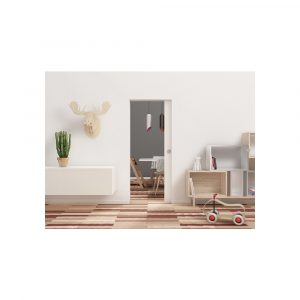 Standard Pocket Door Kit – 610-985mm X 1985-2110mm – 35-42mm Thickness – Max 80Kg – 75mm Profile To Suit 100mm Wall