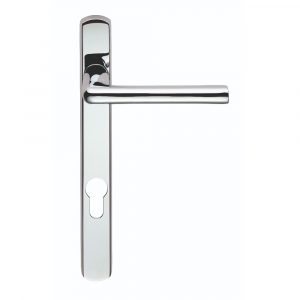 Serozzetta Rosa Lever On Narrow Plate – Lock Euro Profile 92mm C/C