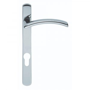 Serozzetta Verde Lever On Narrow Plate – Lock Euro Profile (92mm C/C) Right Hand