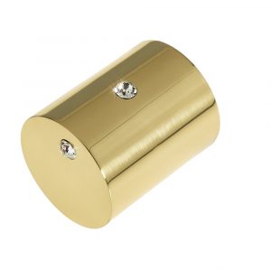 Crystal Cylindrical Mortice Furniture 50mm