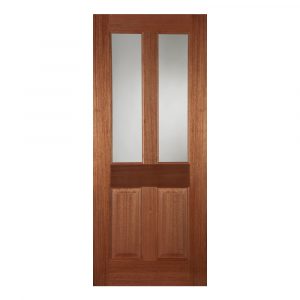 External Hardwood Edwardian Unglazed Door