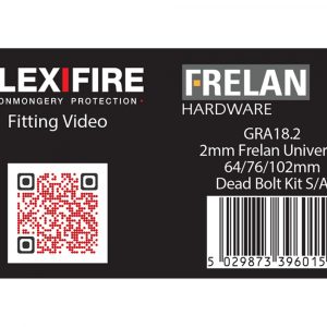 Kit For Hd Dead Bolts 64/76&102mm 60 Minute 2mm