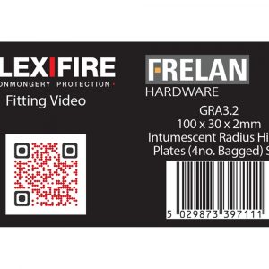 Kit For 102mm Radiused Hinges Pack Of 4 60 Minute 2mm