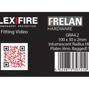 Kit For 102mm Radiused Hinges Pack Of 6 60 Minute 2mm