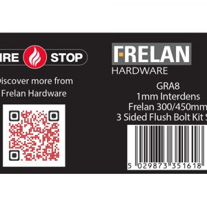 Kit For 300 & 450mm Flushbolts 30 Min 1mm