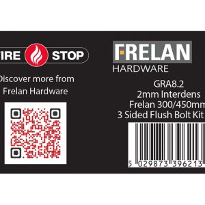 Kit For 300 & 450mm Flushbolts 60 Min 2mm