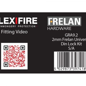 Universal Kit For Din Locks 60 Minute 2mm