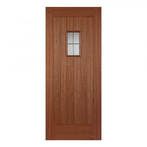 Hillingdon Lead Light External Door