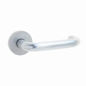 Round Bar Lever On Rose 50mm Rose