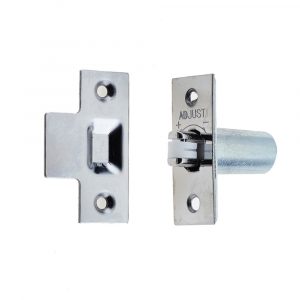 59X25mm Adjustable Rollerbolt Catch Nylon Roller