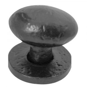 Oval Cupboard Knob 38mm