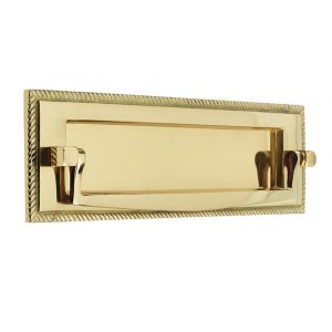 Jg80Pb Georgian Postal Knocker 254X76mm