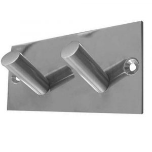Jss901C Sss Double Robe Hook 94X46mm