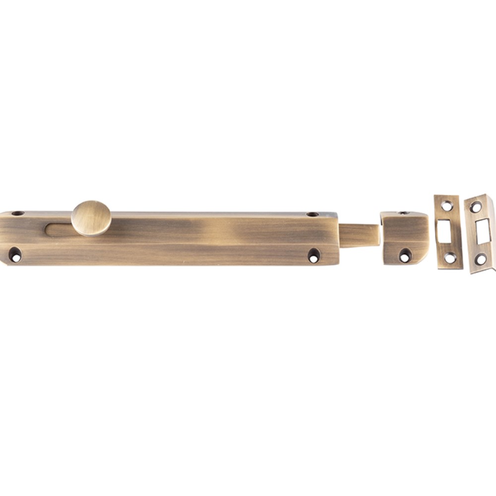 Architectural Brass Sliding Bolt 200mm X 35mm * 6 Finishes