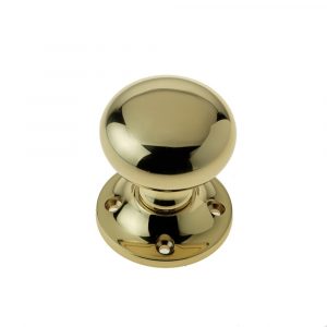Mushroom Mortice Knob Unsprung 50mm Dia