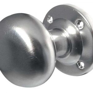 Mushroom Mortice Knob Unsprung 50mm