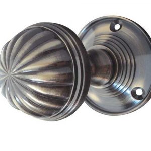Jv183M Fluted Mortice Knob 56mm Dia