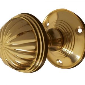 Fluted Mortice Knob 56mm Dia