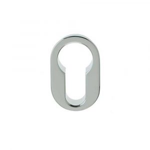 Minimal Flush Euro Escutcheon 25X40mm