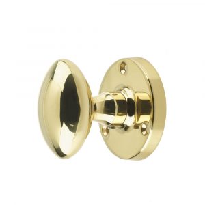 Oval Mortice Knob 56mm Dia