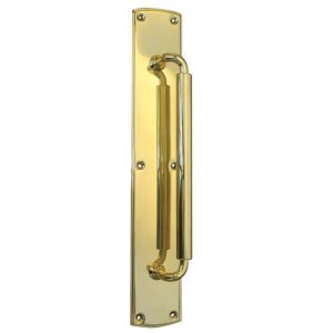Chatsworth Pull Handle On Plate 390mm