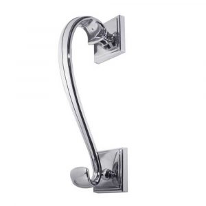 Sloand Door Knocker On Square Rose 196mm