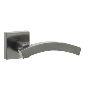 Jv4002 Kubus Curved Lever On Rose 50X10mm