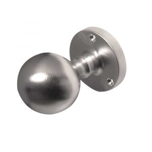 Ball Shaped Mortice Knob 60mm Dia.