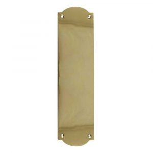 Jv54Rpb Raised Shaped Finger Plate 305X75mm