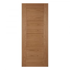 External Oak Modena Modern Flush Door