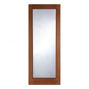 External Hardwood Pattern 10 Unfinished Unglazed Door
