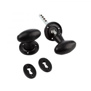 Oval Mortice Knob 65X61mm
