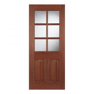 External Hardwood Wellington Unglazed Door