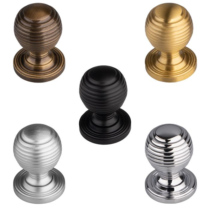 Queen Anne Cabinet Knob 3 Sizes / 4 Finishes