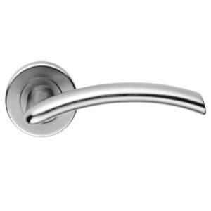 Serozzetta Tres Lever On Concealed Fix Push On Round Rose