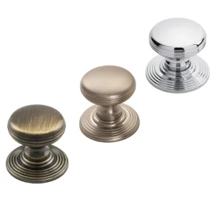 FTD Delamain Ringed Cabinet Knob 2 Sizes / 3 Finishes