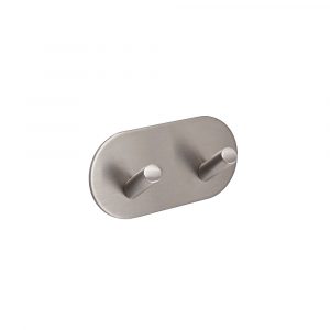 Self Adhesive Double Angled Coat Hook