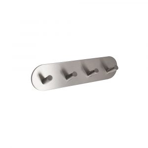 Self Adhesive Quad Angled Coat Hook