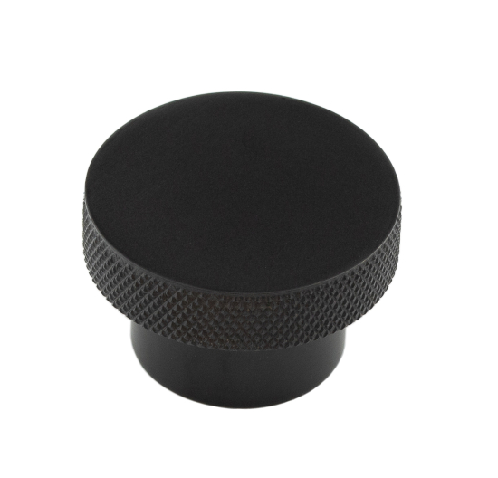 Wenlock 40mm Cupboard Knobs 6 Finishes - Matt Black