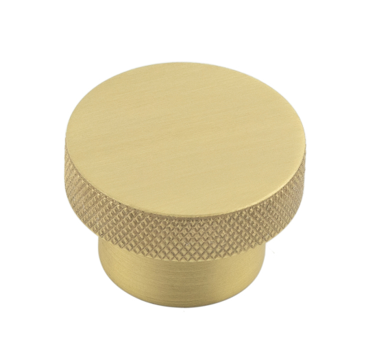 Wenlock 40mm Cupboard Knobs 6 Finishes - Satin Brass